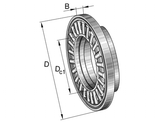AXW45 45x68x4.2 mm
 Axial Needle Roller Bearings AXW