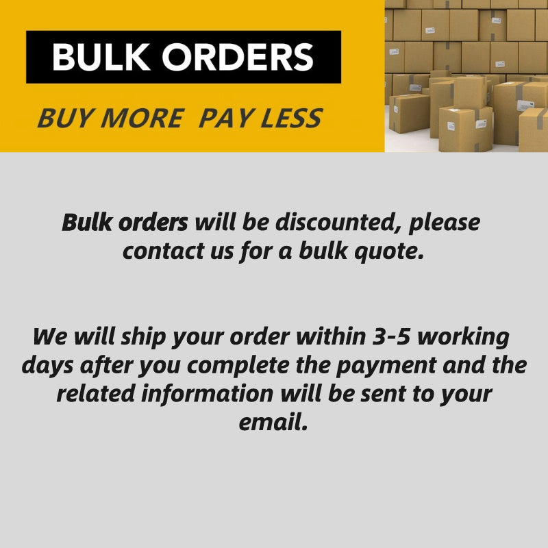 Bulk orders