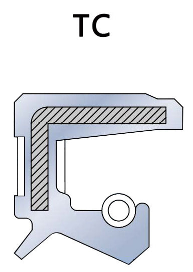 TC 22x41.3x6 mm NBR - Nitrile Oil Seal